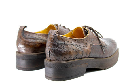 Δερμάτινα γυναικεία chunky loafers