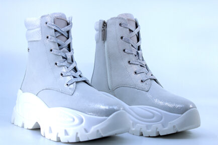 liu jo sneakers λευκά μποτάκια