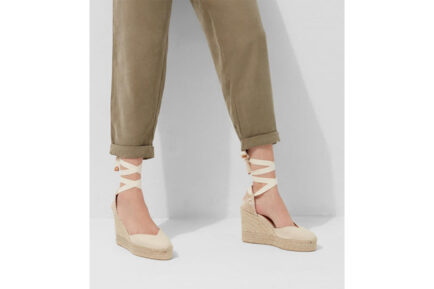 μπεζ εσπαντρίγιες πλατφόρμες Castaner Chiara