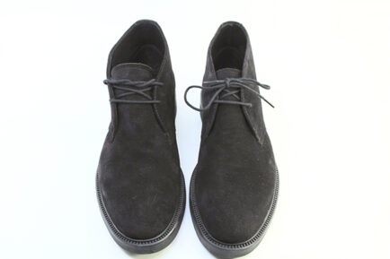 ανδρικά μαύρα μποτάκια καστόρινα desert boots αστραγάλου VAGABOND