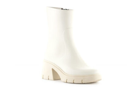 αδιάβροχα λευκά μποτάκια γαλοτσάκια μπότες γυναικείες LEMON JELLY