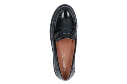 Δερμάτινα Μοκασίνια CAPRICE 9-9-246 02-29017 BLACK NAPLAK