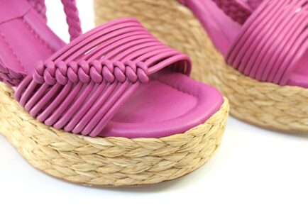 δερμάτινες μωβ/ροζ πλατφόρμες PALOMA BARCELO 282340 Masie