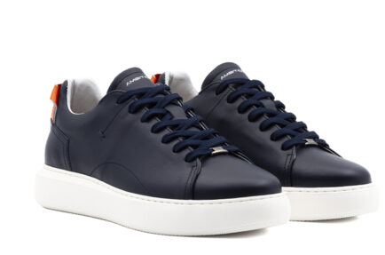Ανδρικά μπλέ sneakers ambitious