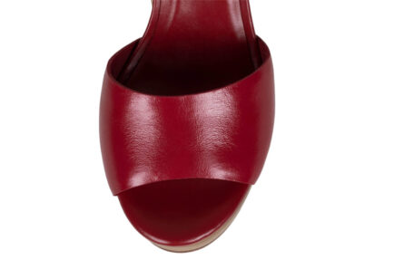 ψηλοτάκουνα πέδιλα κόκκινα jeffrey campbell