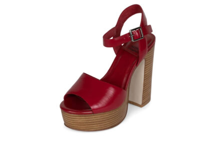 ψηλοτάκουνα πέδιλα κόκκινα jeffrey campbell