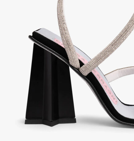 CHIARA FERRAGNI CF Star Heel 100 Sandal Strass CF3136-001