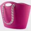 VEGAN SHOPPING BAG LEMON JELLY SAFFRON 05 PINK