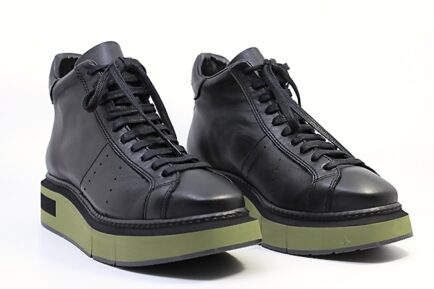 Paloma Barcelo sneakers booties black green