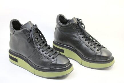 Paloma Barcelo sneakers booties black green