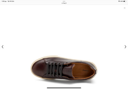 ΑΝΔΡΙΚΑ ΔΕΡΜΑΤΙΝΑ ΔΕΤΑ SNEAKERS FRAU 28L0_CObe BROWN