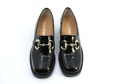 γυναικεία ΛΟΥΣΤΡΙΝΙ ΔΕΡΜΑΤΙΝΑ ΜΟΚΑΣΙΝΙΑ μαύρα