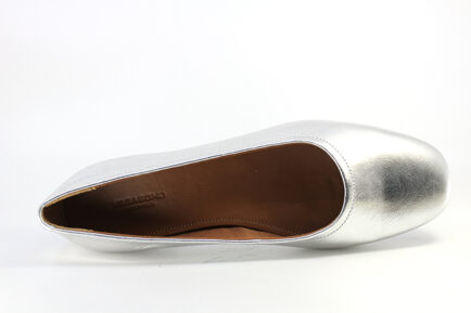 δερμάτινες μπαλαρίνες vagabond ασημί