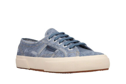 superga γυναικεία sneakers denim jeans πάνινα μπλέ