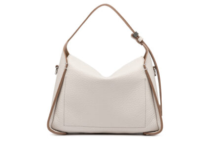 PENELOPE ΔΕΡΜΑΤΙΝΗ ΤΣΑΝΤΑ ΧΕΙΡΟΣ BS11351 λευκή GIANNI CHIARINI