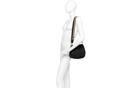 Gianni Chiarini Helena round δερμάτινη τσάντα ώμου γαλάζια