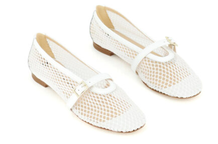 Fabio Rusconi ballet flats λευκά