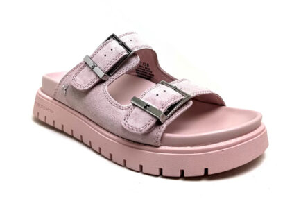 windsor smith roze παντοφλες με αγκράφα