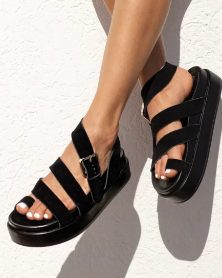 Jeffrey Campbell μαύρες πλατφόρμες