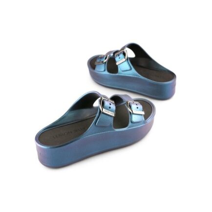 lemon jelly vegan slides μπλέ