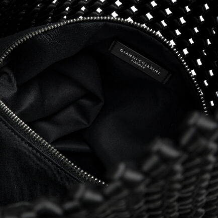 gianni chiarini τσάντα raffia black