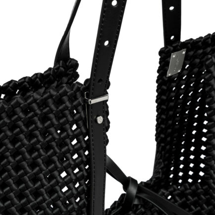 gianni chiarini τσάντα raffia black