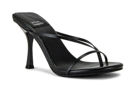 Jeffrey Campbell μαυρα ψηλοτάκουνα mules