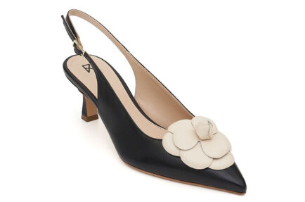 fabio Rusconi slingbacks μαυρα 9
