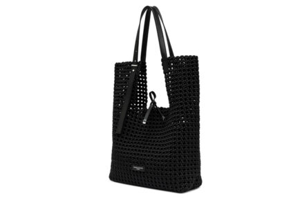 gianni chiarini τσάντα raffia black