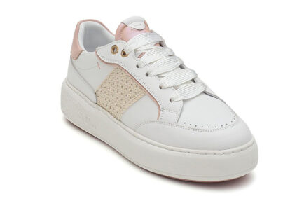 janet janet sneakers λευκά γυναικεία δερμάτινα