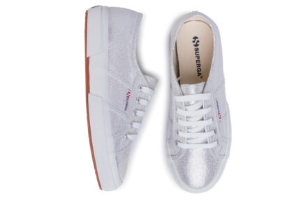 superga ασημι sneaker