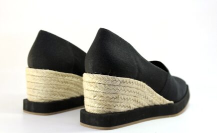 PALOMITAS Εσπαντρίγιες με Πλατφόρμα μαύρο