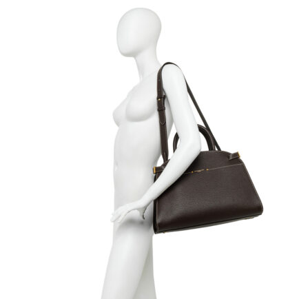 gianni chiarini δερμάτινη μαύρη τσάντα