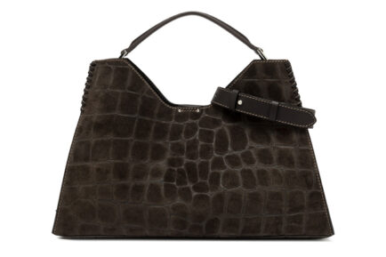 gianni chiarini animal print CROCO black