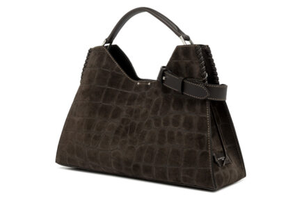 gianni chiarini animal print CROCO black