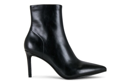 Jeffrey campbell δερμάτινα ψηλοτακουνα μαυρα μποτακια λεπτο τακούνι