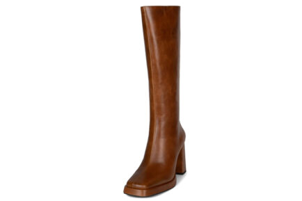 Jeffrey campbell δερμάτινες ψηλοτακουνες ταμπά μποτες