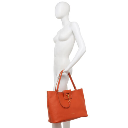 gianni chiarini δερματινη μαυρη τσάντα χειρώς 9