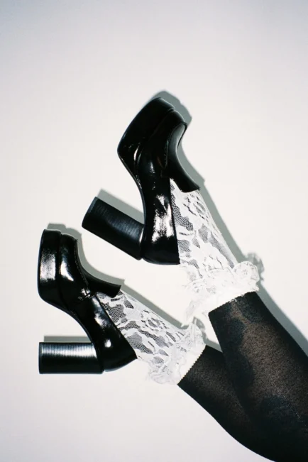 Jeffrey campbell δερμάτινες ψηλοτακουνες γόβες