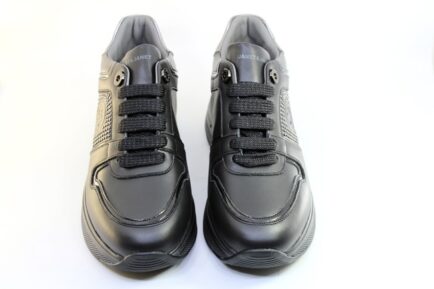 ΔΕΡΜΑΤΙΝΑ SNEAKERS JANET & JANET 381 BLACK