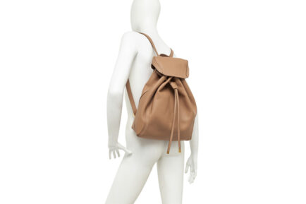 CECILE-GIANNI-CHIARINI δερμάτινη τσάντα μπέζ