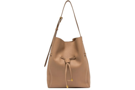 CECILE-GIANNI-CHIARINI δερμάτινη τσάντα μπέζ