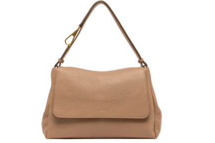 CECILE-GIANNI-CHIARINI δερμάτινη τσάντα μπέζ