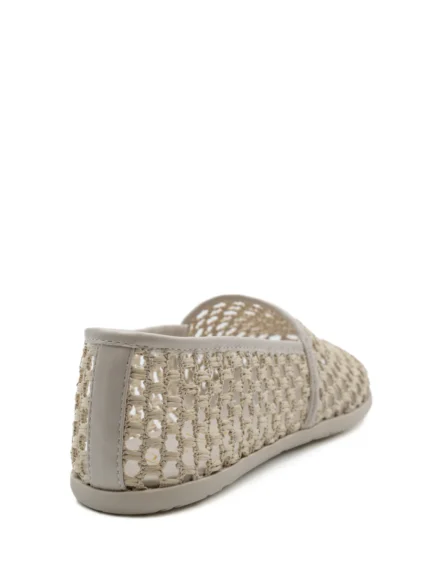 palomitas πλεκτά φλάτ παπουτσσια