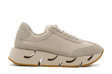 Paloma Barcelo sneakers μπεζ λευκα