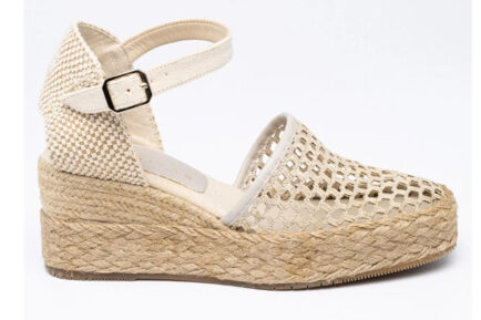 πλατφόρμες εσπαντριγιες palomitas μπέζ με σχοινι γιούτα