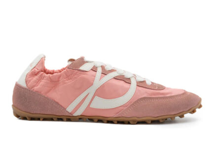 palomitas Halia nylon/suede off white Sneaker