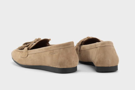 vagabond loafers μοκασίνια καστόρινα μπέζ γυναικεία