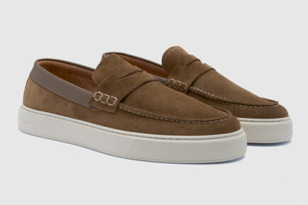 ambitious loafes ανδρικα καφε καστόρινα