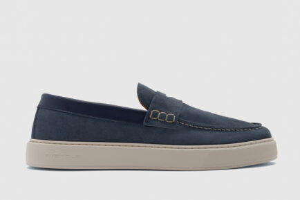 ambitious loafes ανδρικα μπλέ καστόρινα